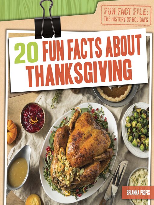 Title details for 20 Fun Facts About Thanksgiving by Shannon Harts - Available